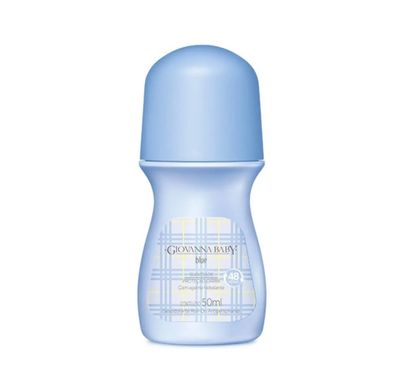 Desodorante Roll-On Antiperspirante Blue 50ml - Giovanna Baby