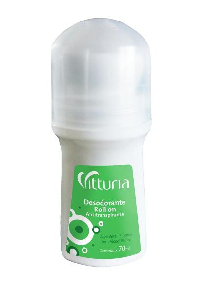 Desodorante Roll On Antitranspirante Neutro Vitturia 70ml