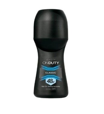 Desodorante Roll-On Antitranspirante On Duty Classic - 50Ml Avon