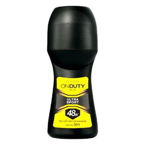 Desodorante Roll-On Antitranspirante On Duty Men Ultra Sport - 50 Ml