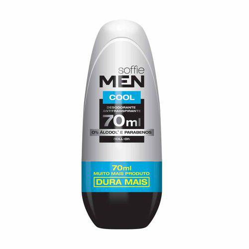 Desodorante Roll-On Antitranspirante Soffie Men Cool Masculino 70ml