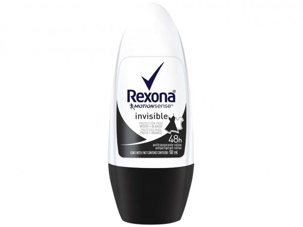 Desodorante Roll On Antitranspirante Unissex - Rexona Motion Sense Invisible 50ml