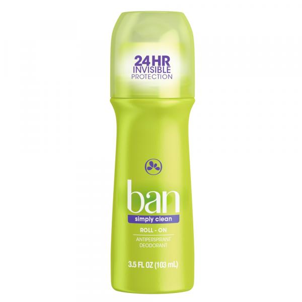 Desodorante Roll-on Ban - Simply Clean