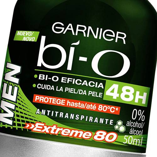 Desodorante Roll-on Bí-O Extreme Masculino 50ml - Garnier