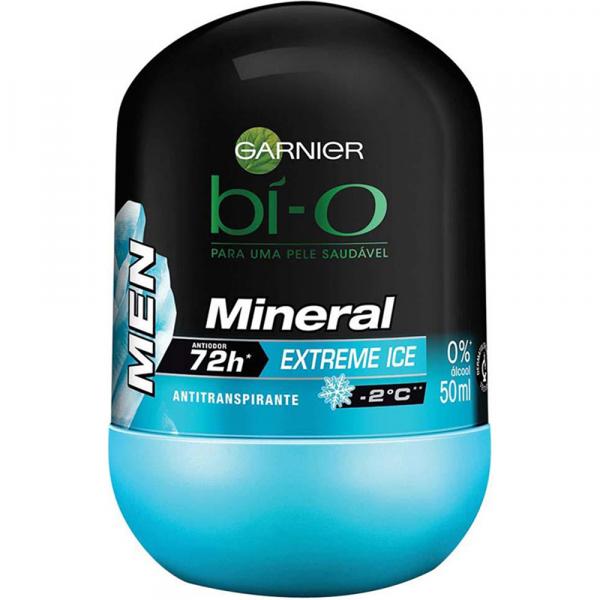 Desodorante Roll On Bí-O Men Mineral Extreme Ice 50ML - Bi-o