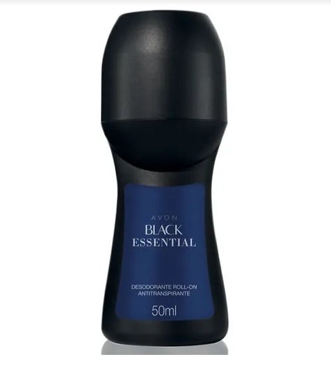 Desodorante Roll On Black Essential Avon