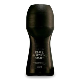 Desodorante Roll-On Black Essential Night Antitranspirante - 50ml
