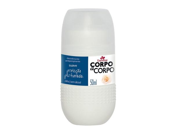 Desodorante Roll-on Corpo a Corpo 50ml Suave - Davene