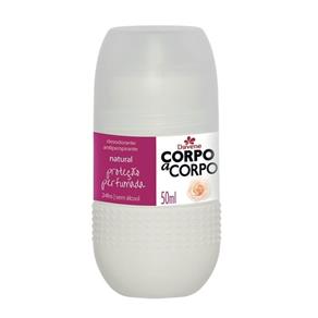 Desodorante - Roll On Corpo a Corpo Natural - 50ml