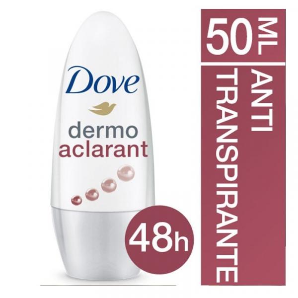 Desodorante Roll On Dove Dermo Aclarante 50ml
