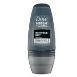 Desodorante Roll-on Dove Men+care Invisible Dry 50 Ml