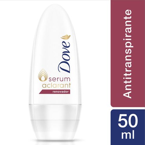 Desodorante Roll On Dove Renovador 50ml DES ROL DOVE SERUM ACLARANT 50ML RENOVADOR