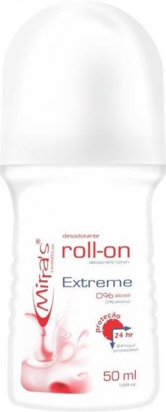 Desodorante Roll-on Extreme Antitranspirante 50ml - Mirras - Mirras