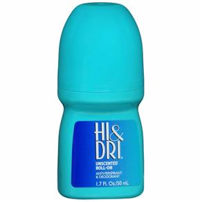 Desodorante Roll-on HI & DRI Powder Fresh Azul 50ML