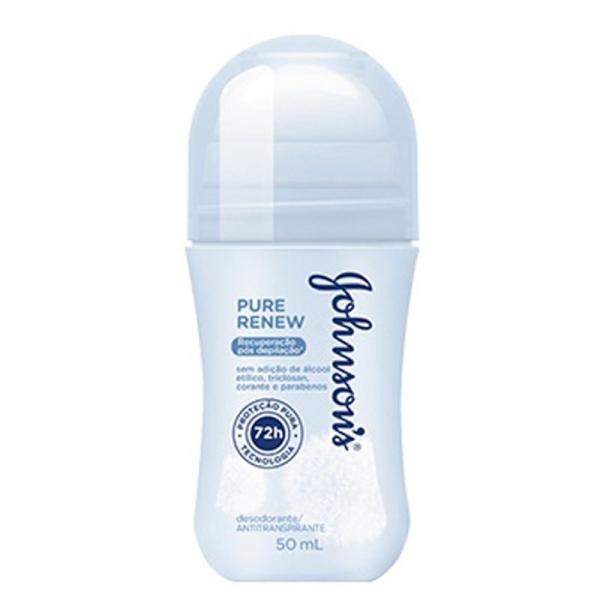Desodorante Roll On Johnsons Pure Renew 50ml - Johnsons