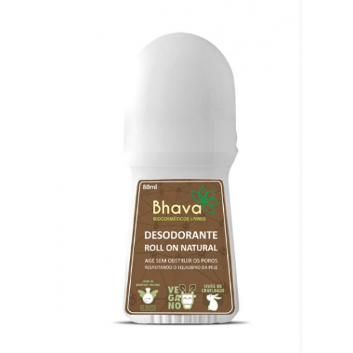 Desodorante Roll-On (Lavanda, Tea Tree e Magnésio) - Bhava - 80Ml