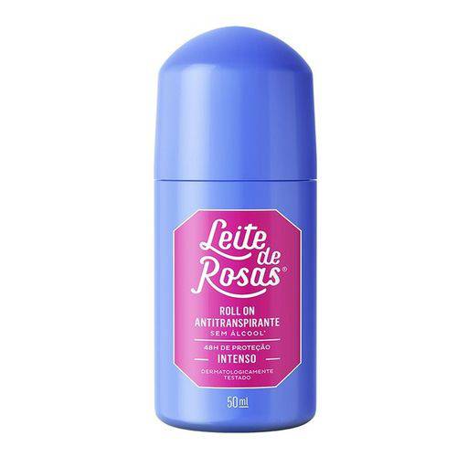 Desodorante Roll On Leite de Rosas Intenso 50ml