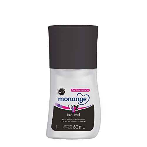 Desodorante Roll-On Monange Invisível, Monange, 60 Ml