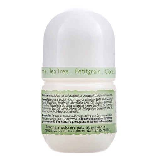 Desodorante Roll-On Natural de Tea Tree 70Ml ¿ Bioessência