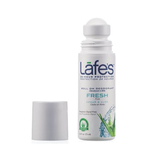 Desodorante Roll-on Natural Fresh Cedro e Aloe Vera 71g - Lafe's