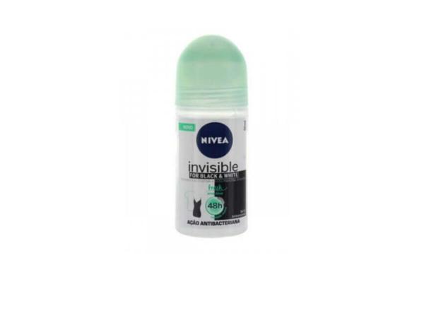 Desodorante Roll-on Nivea 50ml Fem Blackwhite Fresh