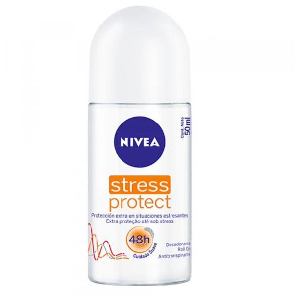Desodorante Roll-on Nivea 50ml Feminino Stress Protect - Sem Marca