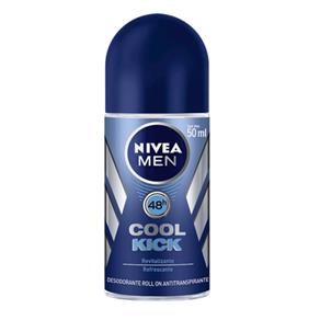 Desodorante Roll-On Nivea 50Ml Masculino Cool Kick