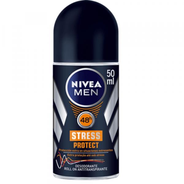 Desodorante Roll-on Nivea 50ml Masculino Stress Protect - Sem Marca