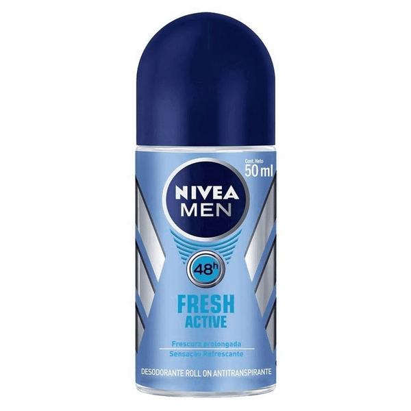 Desodorante Roll-On Nivea 50ml Men Fresh Active