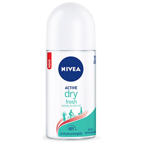 Desodorante Roll On Nivea Active Dry Fresh 50ml