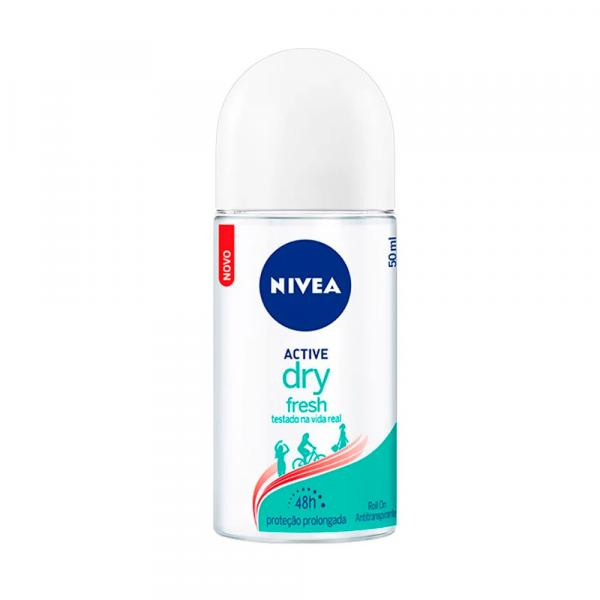 Desodorante Roll On Nivea Dry Fresh Feminino 50ml - Nívea