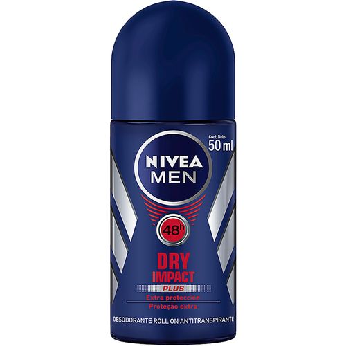 Desodorante Roll-on Nivea For Men Dry 50 Ml Desodorante Roll On Nivea For Men Dry 50 Ml