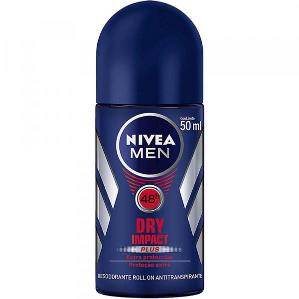 Desodorante Roll On Nivea For Men Dry Impact - 50ml