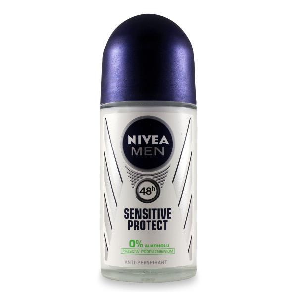 Desodorante Roll On Nivea For Men Sensitive Protect - 50ml