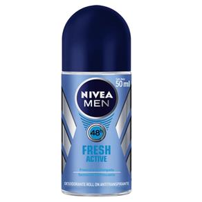 Desodorante Roll On Nivea Fresh For Men com 50 Ml