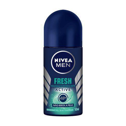Desodorante Roll On Nivea Men Fresh Active - 50ml