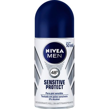 Desodorante Roll On Nivea Men Sensitive Protec 50ml