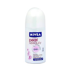 Desodorante Roll On Nivea Pearl e Beauty com 50 Ml