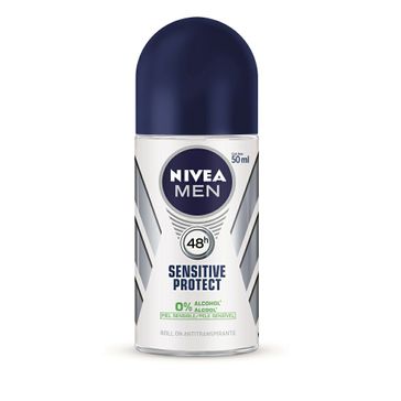 Desodorante Roll On Nivea Sensitive Protect Nivea Men 50ml