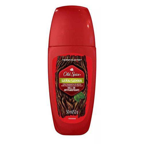 Desodorante Roll On Old Spice Lenha 52g