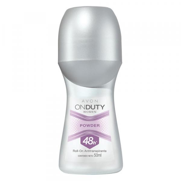 Desodorante Roll-On On Duty Women Powder Antitranspirante - 50 Ml