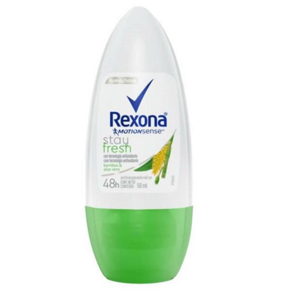 Desodorante Roll-on Rexona 50ml Feminino Bamboo - Sem Marca
