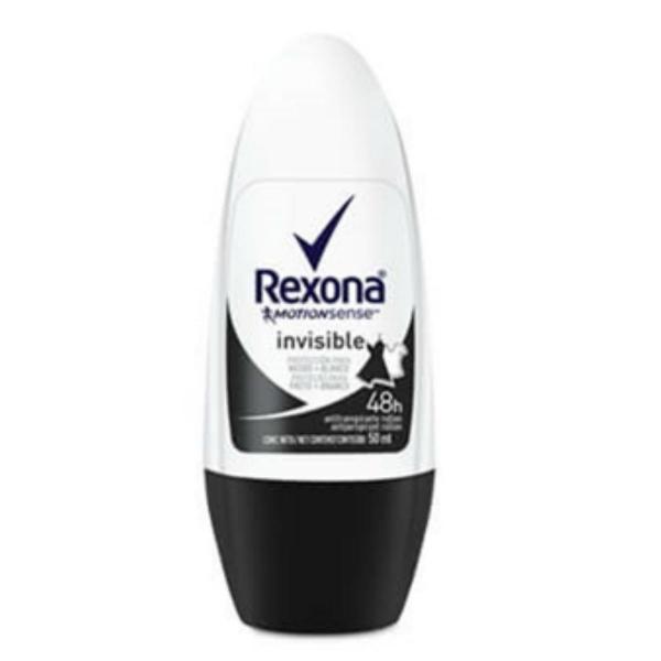 Desodorante Roll-on Rexona 50ml Invisible - Sem Marca
