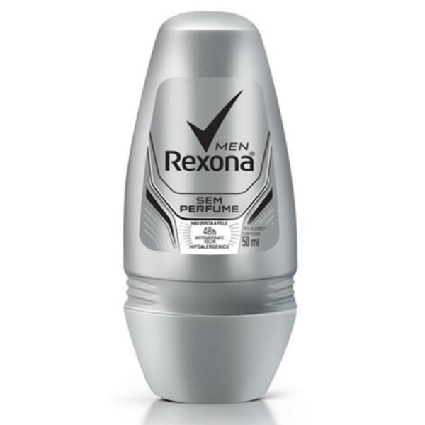 Desodorante Roll-on Rexona 50ml Sem Perfume - Sem Marca