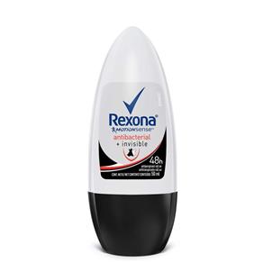 Desodorante Roll On Rexona Antibacterial Invisible Feminino