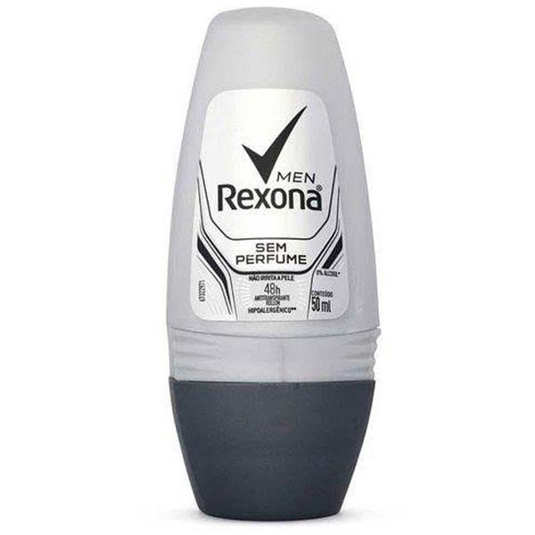 Desodorante Roll On Rexona Men Sem Perfume 50 Ml - Unilever
