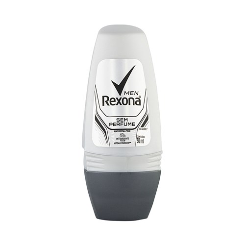 Desodorante Roll-On Rexona Men Sem Perfume Masculino 50Ml