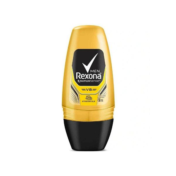 Desodorante Roll On Rexona Men V8 50ml Kit C/9