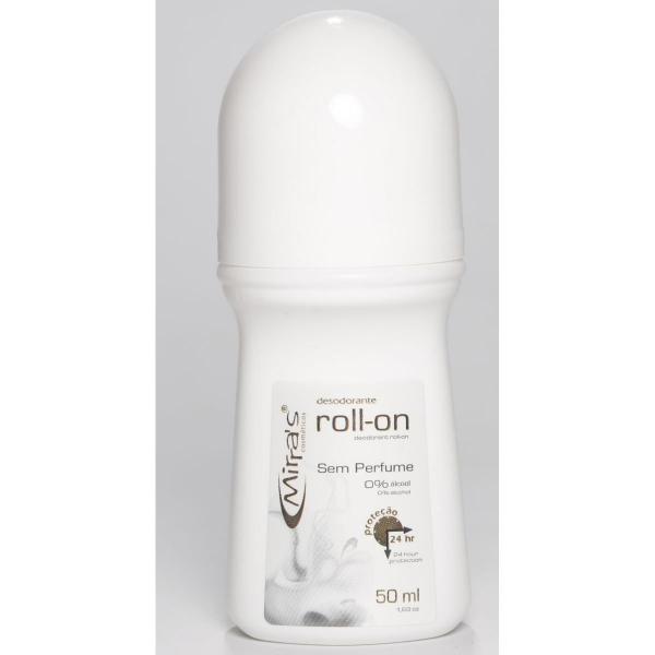 Desodorante Roll-on Sem Perfume Antitranspirante 50ml - Mirras - Mirras