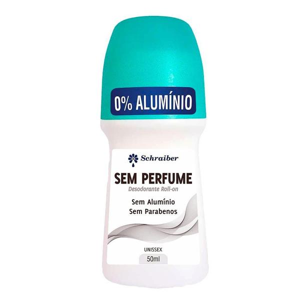 Desodorante Roll-on Sem Perfume - Schraiber 50ml